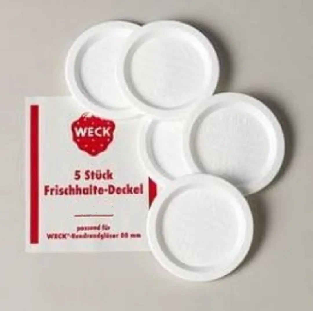 Kunststof deksel voor weckpot 10 cm 1 eenheid