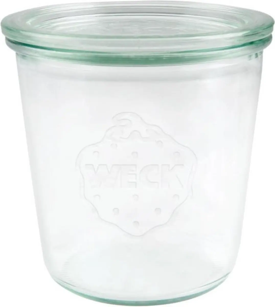 Weckpot STORT glas met deksel (580ml) 1/2L (6 stuks)