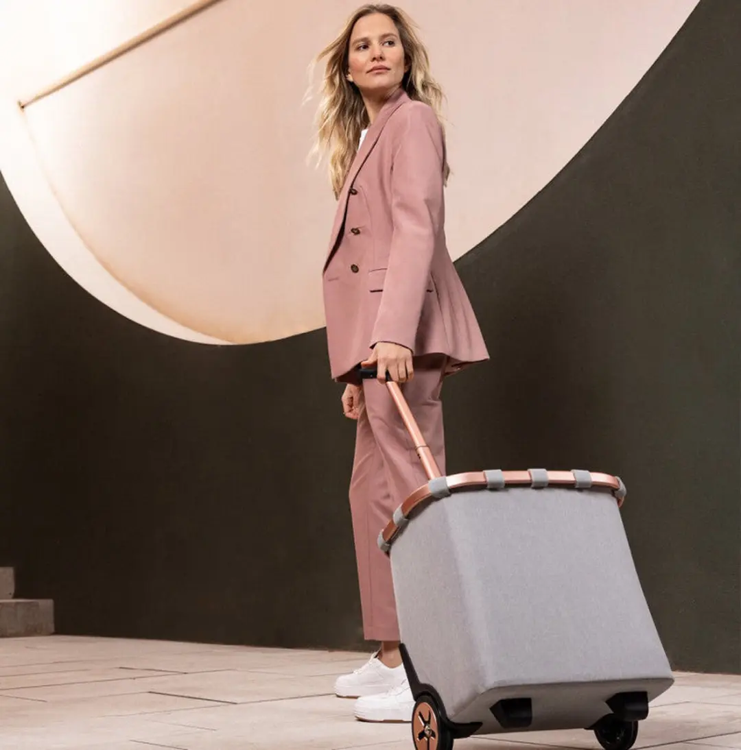 Reisenthel Carrycruiser Boodschappentrolley 40L - Twist Sky Rose - afbeelding 3 van 6