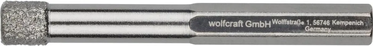 Wolfcraft Tegelboor 10mm - Droogboor - Metaal - Ø10mm