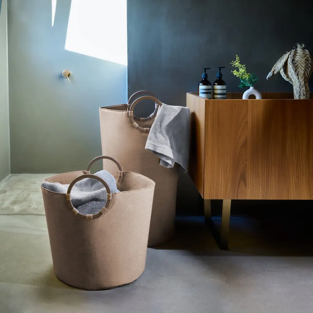Reisenthel Loophome S Opbergmand 35L - Frame Twist Coffee Beige - afbeelding 3 van 6