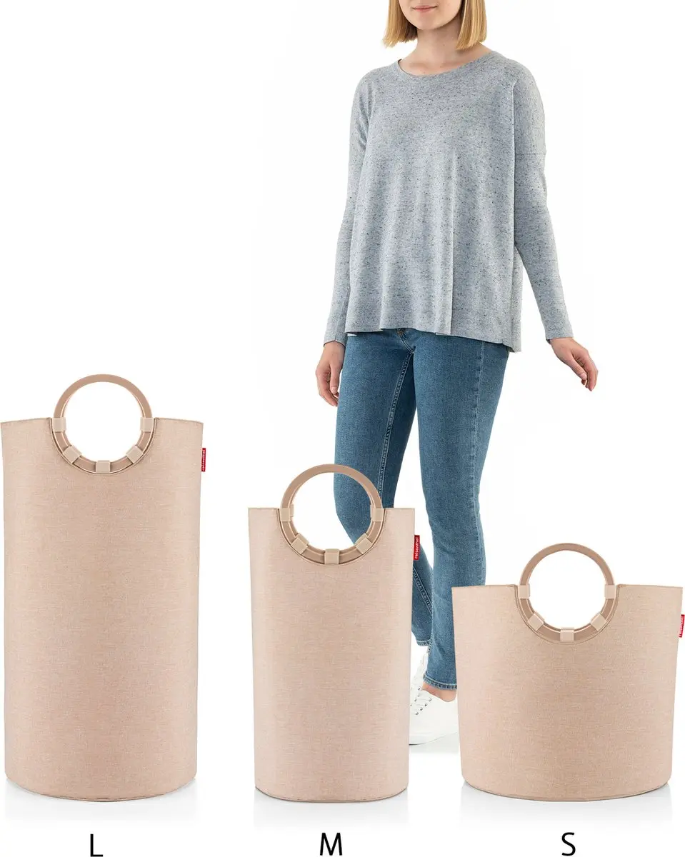 Reisenthel Loophome S Opbergmand 35L - Frame Twist Coffee Beige - afbeelding 2 van 6