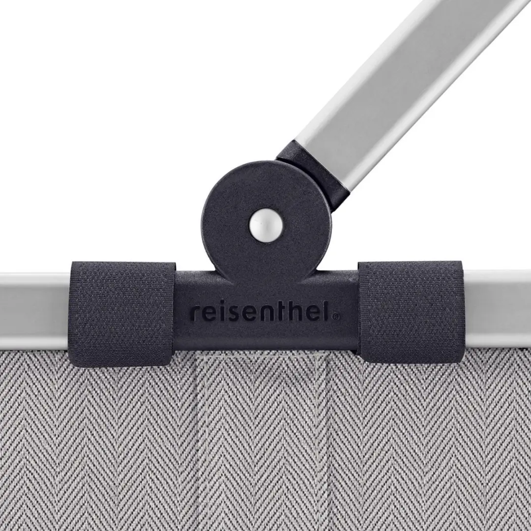 Reisenthel Carrybag Boodschappentas 22L - Herringbone Grey - afbeelding 4 van 6