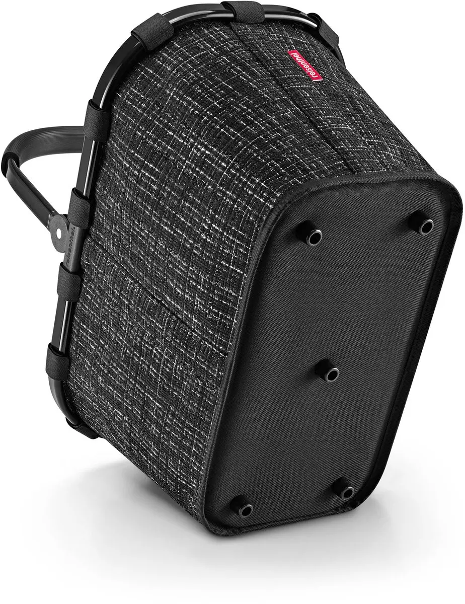 Reisenthel Carrybag Boodschappenmand 22L - Bouclé Zwart - afbeelding 2 van 6