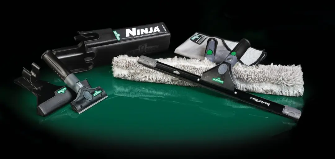 Unger ErgoTec Ninja Professionele Glasreinigingsset 6in1