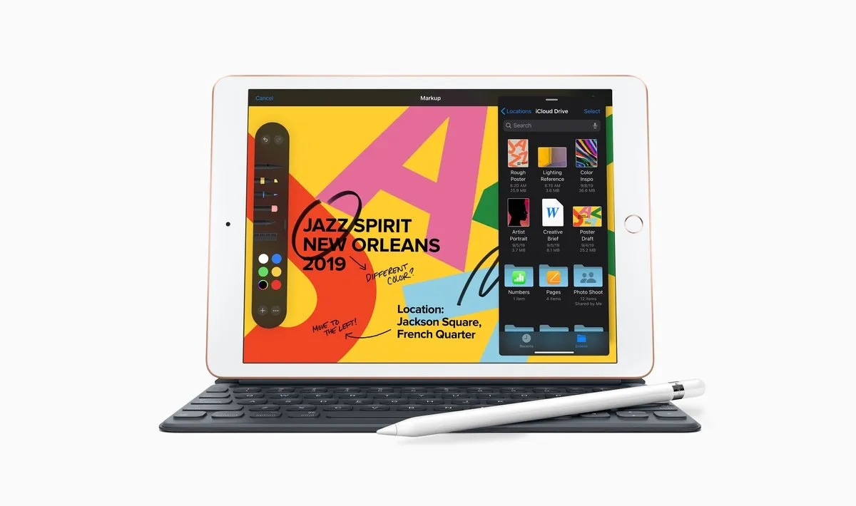 Apple iPad 2019 MW6D2FD/A - 10.2 inch - 32GB - Goud - afbeelding 6 van 6