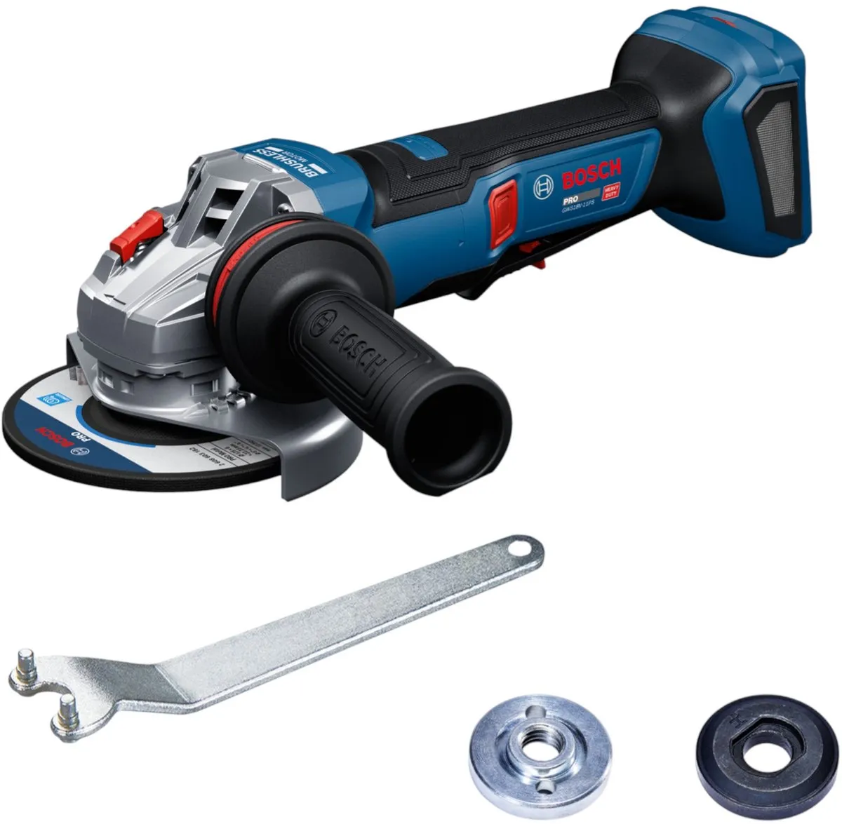 Bosch Professional PRO GWS 18V-11PS Accu Haakse Slijper 125mm