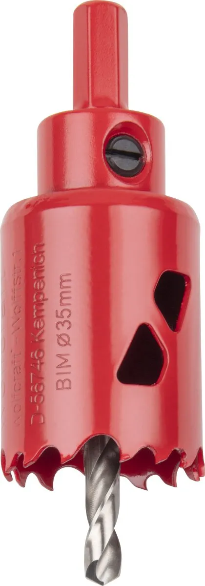 Wolfcraft BiM Gatenboor 35mm - 35mm - Hout/Metalen - afbeelding 6 van 6