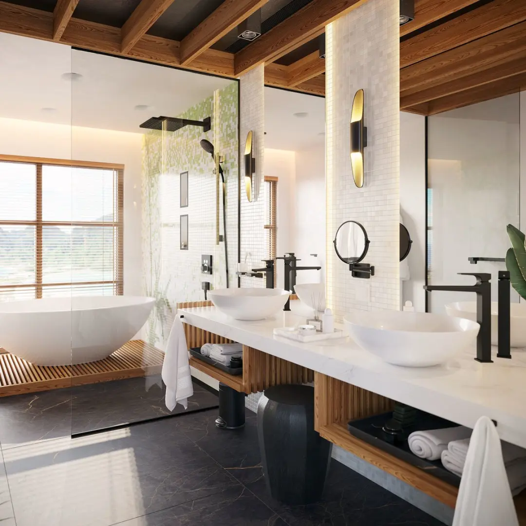 Hansgrohe AddStoris pedaalemmer 3L - Mat zwart - afbeelding 2 van 6