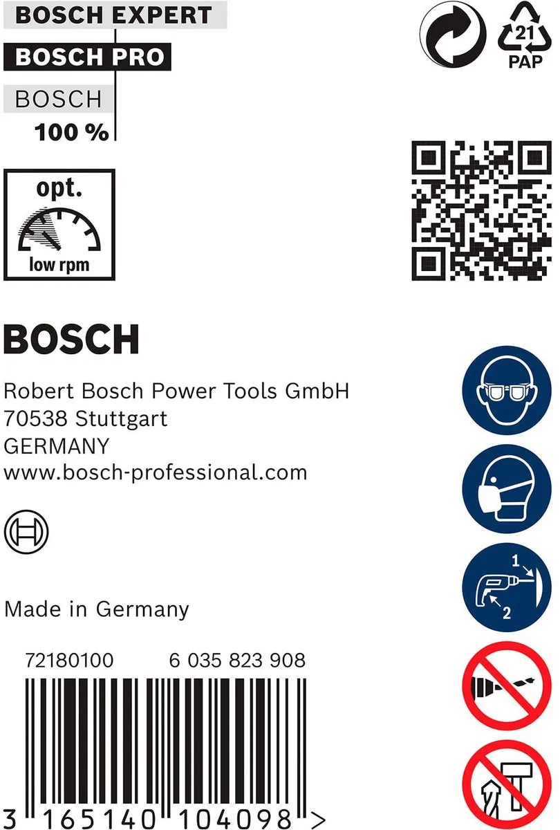 Bosch Professional SDS+ Boor 24x600mm - Hout