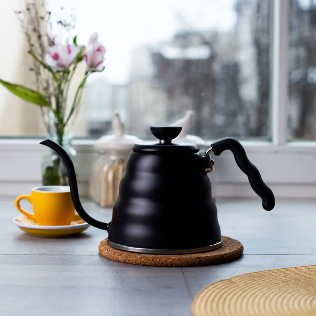Hario V60 Buono Waterketel 1,2L - Zwart - afbeelding 6 van 6