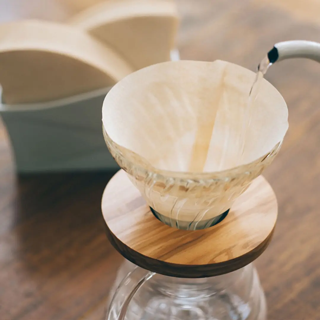 HARIO V60 Filterpapier - 02 Size - 40 stuks - Wit - afbeelding 5 van 6