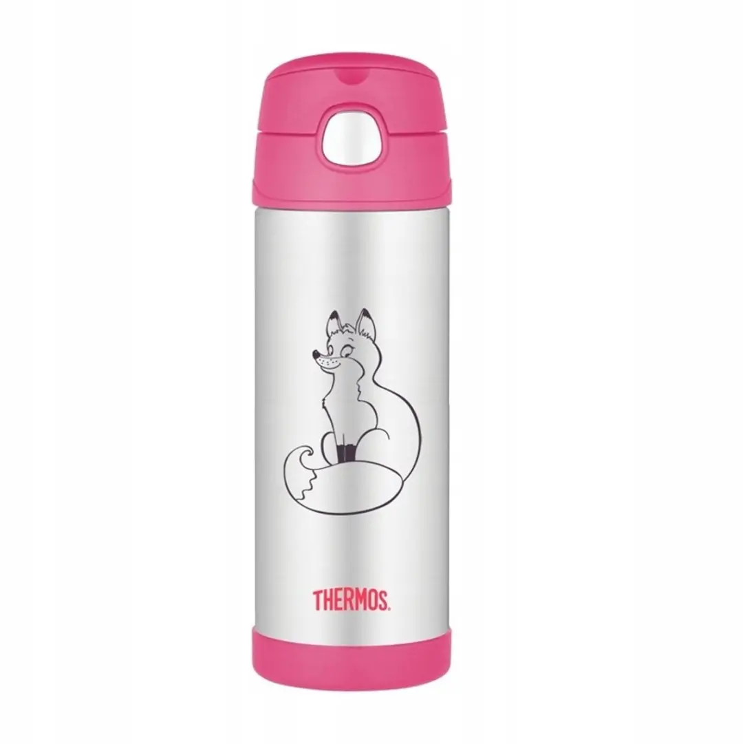 Thermos Kinderfles met Rietje