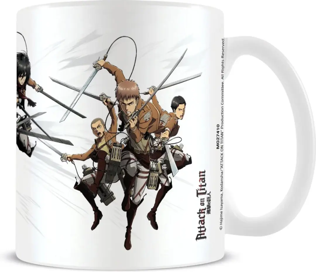 Pyramid International Attack on Titan Mok / Beker Character Cups & Mok / Bekers