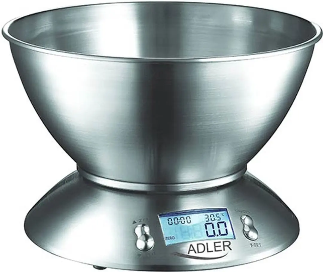Adler AD 3134 Keukenweegschaal - 5 kg - Zilver - afbeelding 4 van 6