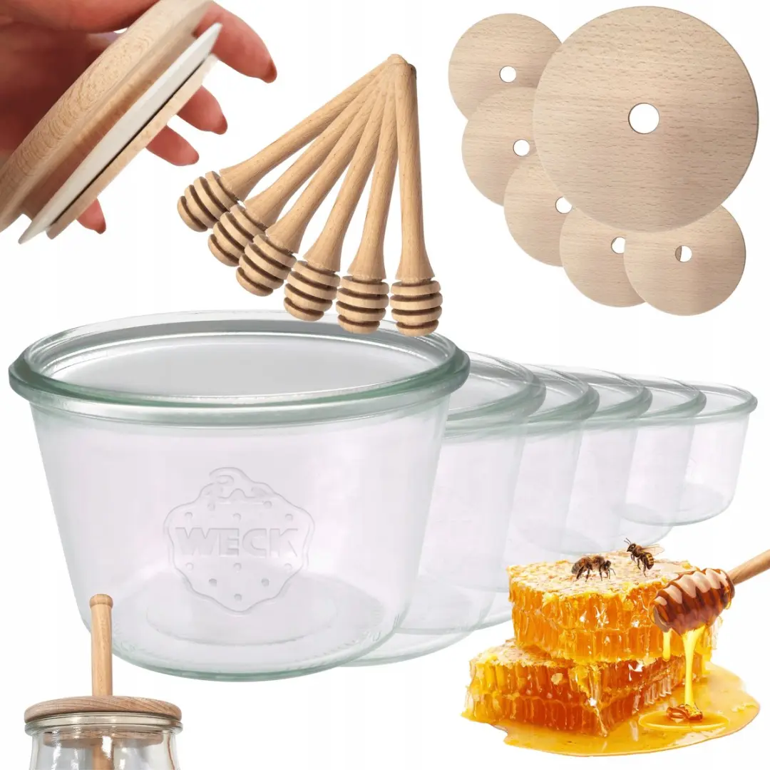 Weck Honing Potten met Lepel