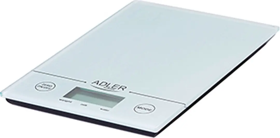 Adler AD 3138w Keukenweegschaal - 5 kg - Wit - afbeelding 5 van 6