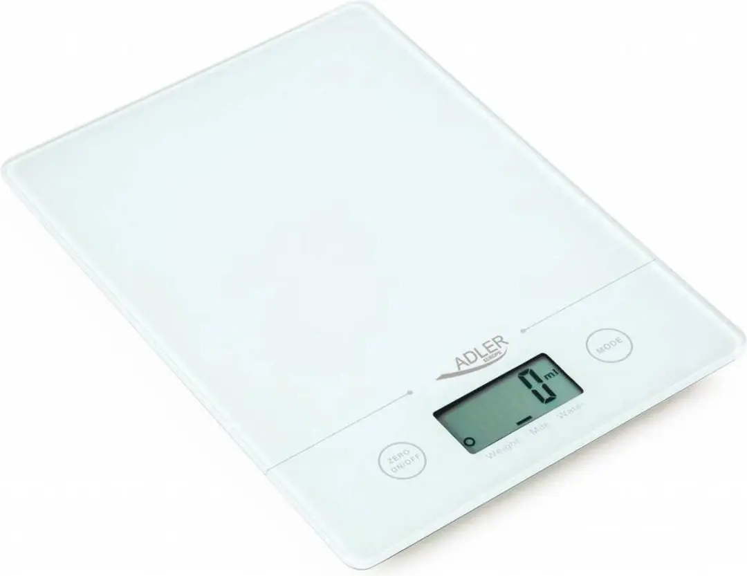 Adler AD 3138w Keukenweegschaal - 5 kg - Wit - afbeelding 2 van 6
