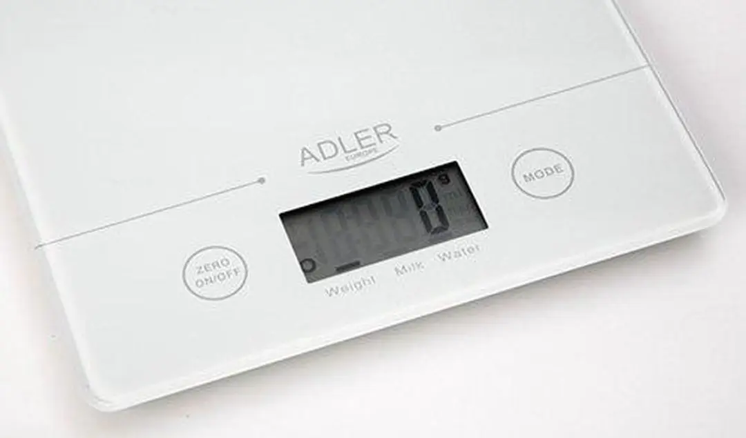 Adler AD 3138w Keukenweegschaal - 5 kg - Wit - afbeelding 3 van 6