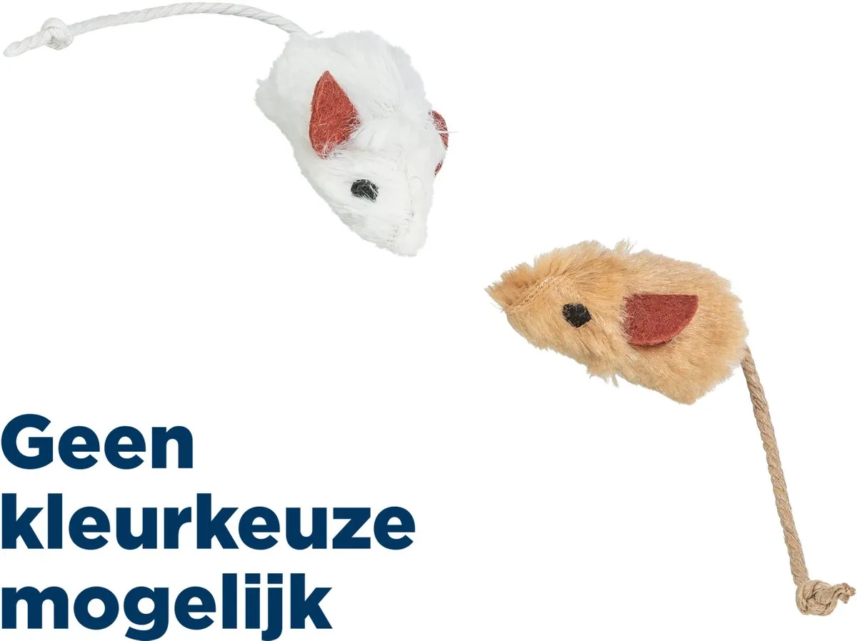 Trixie Set Muizen met Catnip