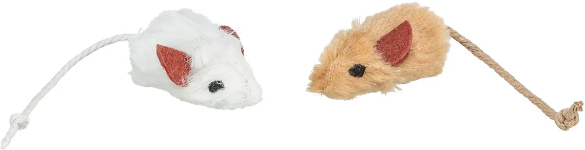 Trixie Set Muizen met Catnip - 6 Stuks - Blauw - afbeelding 2 van 4