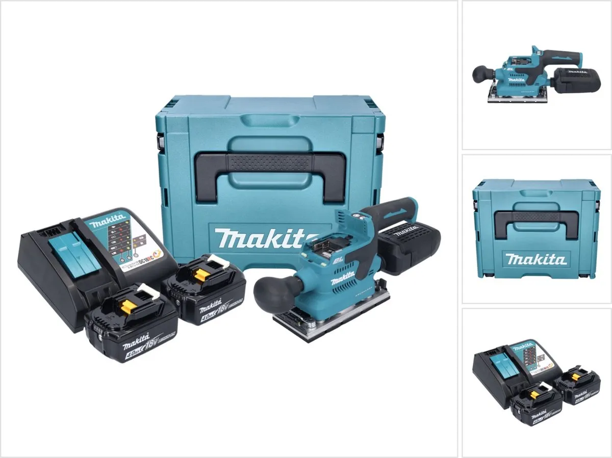 Makita DBO 382 Excentrische Schuurmachine 18V