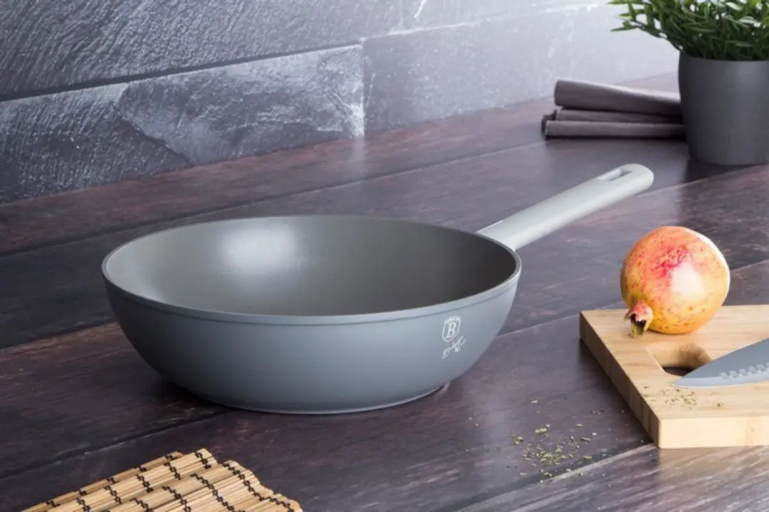 BerlingerHaus Aspen Wokpan 28cm BH/7071 - Grijs - afbeelding 2 van 4