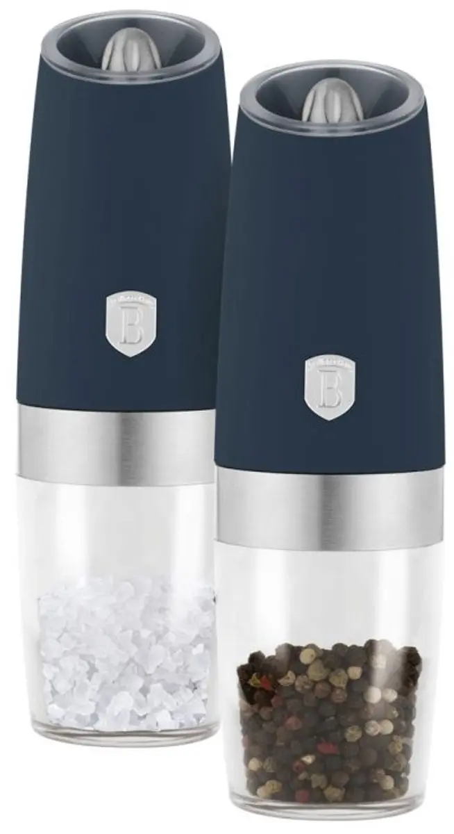 Peper- en zoutmolen, zwaartekracht-set van 2 stuks, Deep Sea Collection