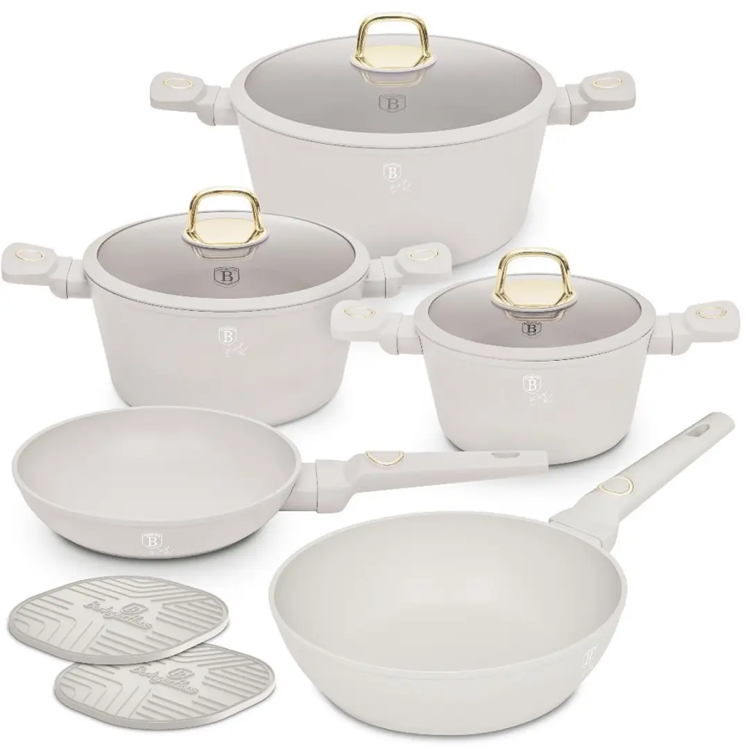 Berlinger Haus Pannenset Mat Crème 7-Delig