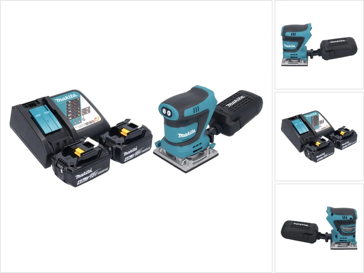 Makita DBO 484 RM Excentrische Schuurmachine 18V