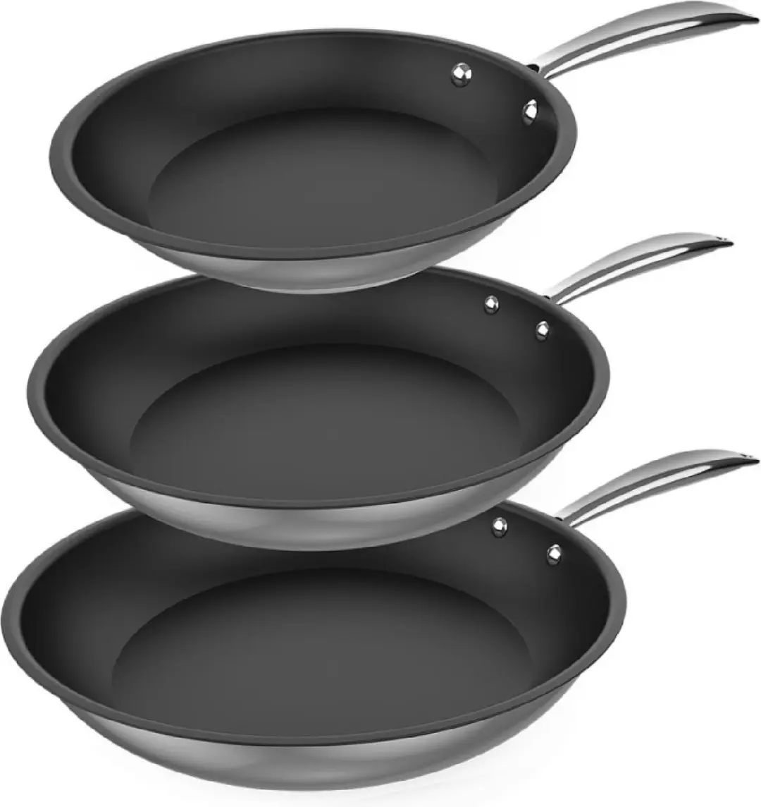 Cecotec Pfannenset Polka Classy 20-24-28 Bucket Set Stahl Durchmesser 20-24-28 c