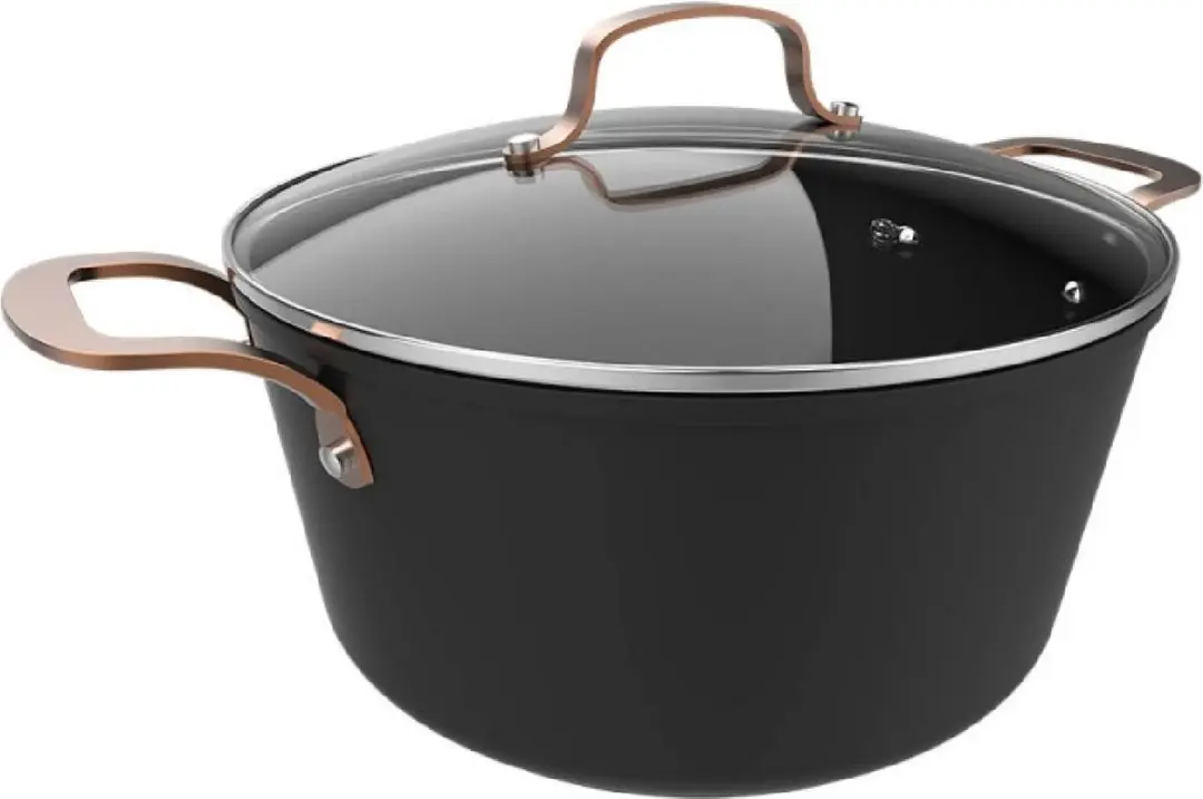 Cecotec Topf Polka Fantasy 28 Pot Golden. Durchmesser 28 cm, Fassungsvermögen 7