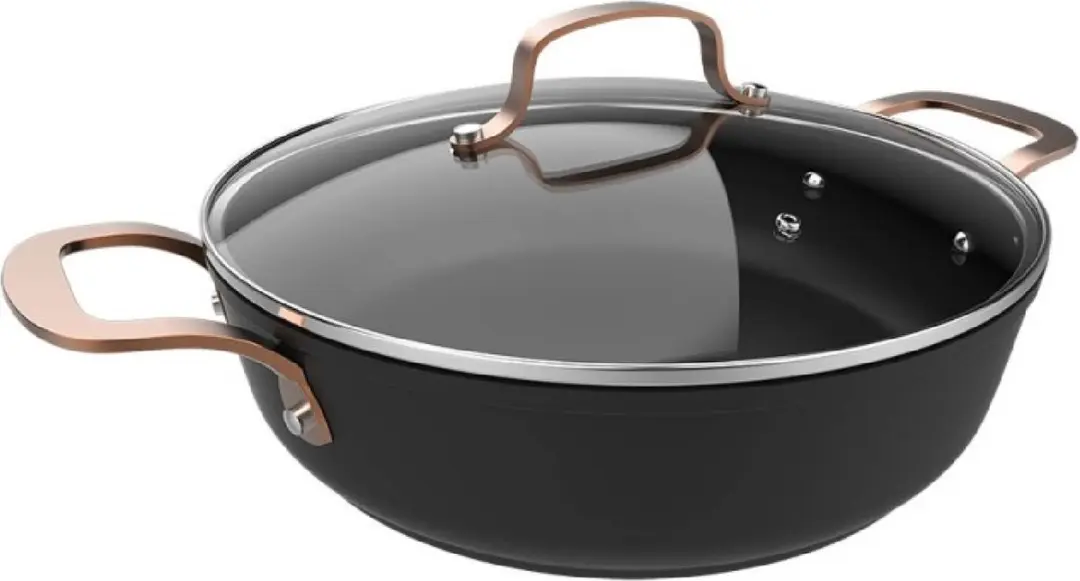 Cecotec Kochtopf Polka 24 und 28 cm. Aluminium, Antihaftbeschichtung, geeignet f