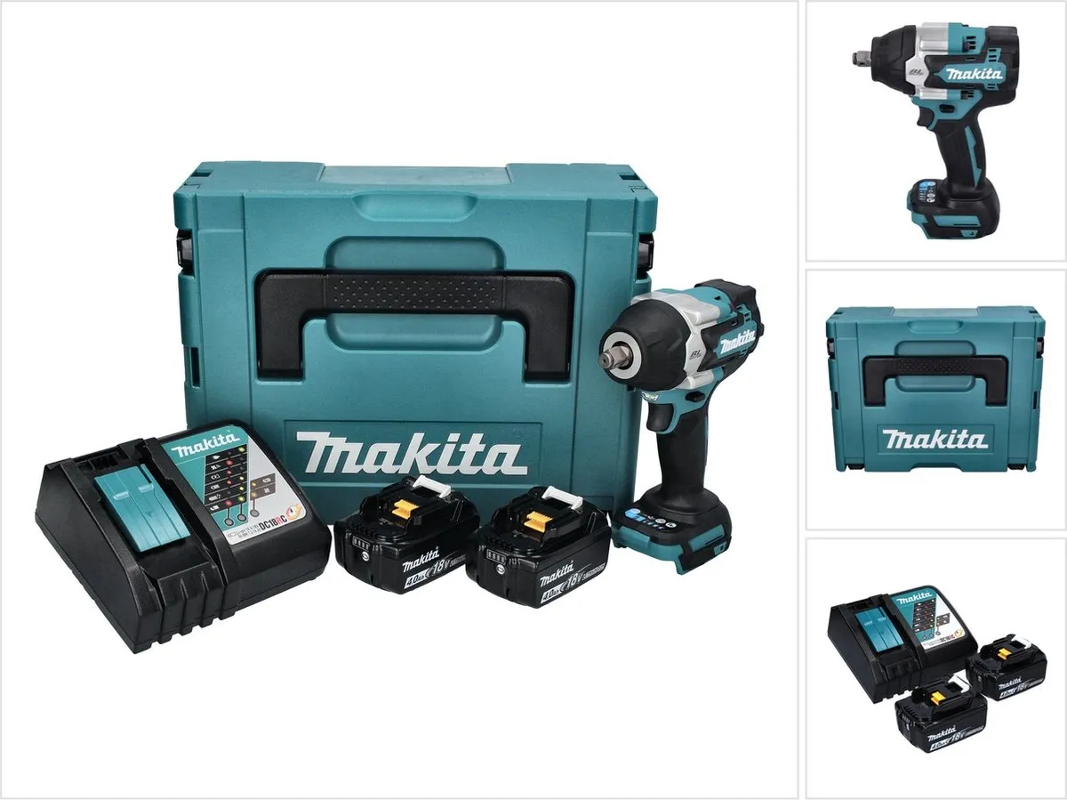 Makita DTW 700 RMJ Accu Slagmoersleutel 18V 700Nm