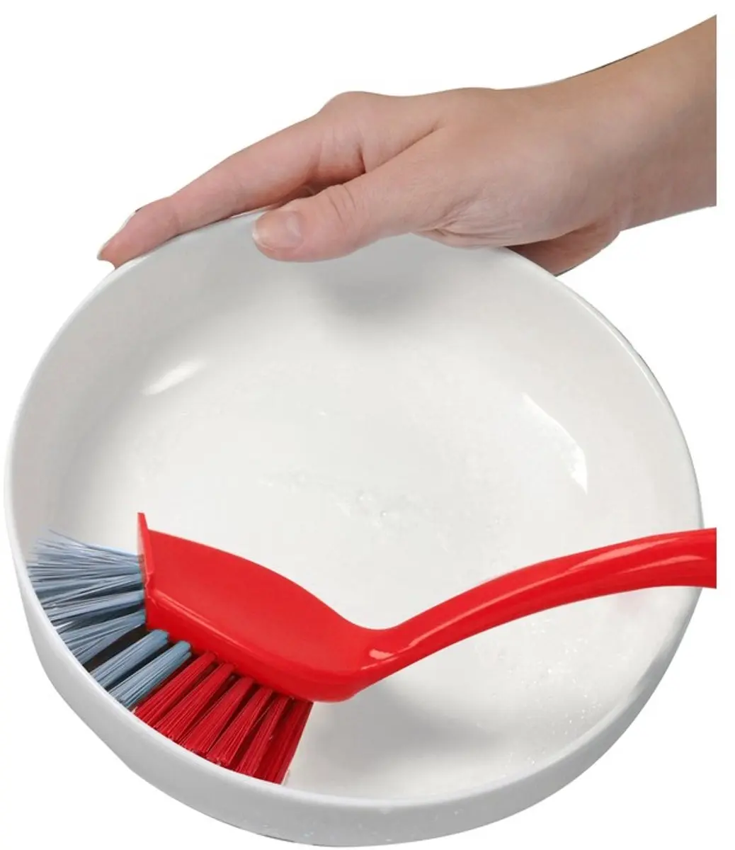 Dirt Devil Schoonmaakset - Bezem, Stoffer en Blik - Rood - afbeelding 5 van 6