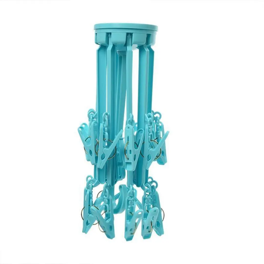 ProPlus Droogcarrousel 18 knijpers - 48cm - Blauw - afbeelding 4 van 6