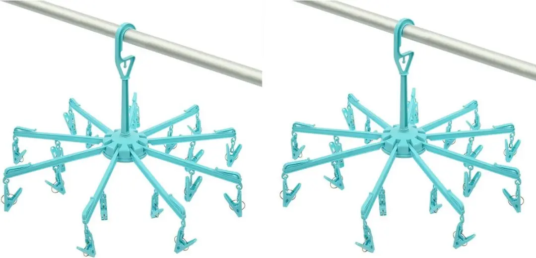 ProPlus Droogcarrousel 18 knijpers - 48cm - Blauw - afbeelding 2 van 6