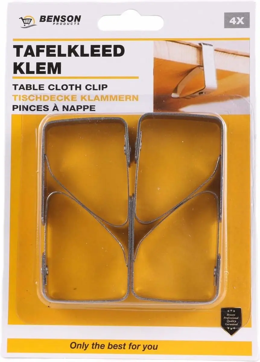 Benson Tafelkleedklemmen
