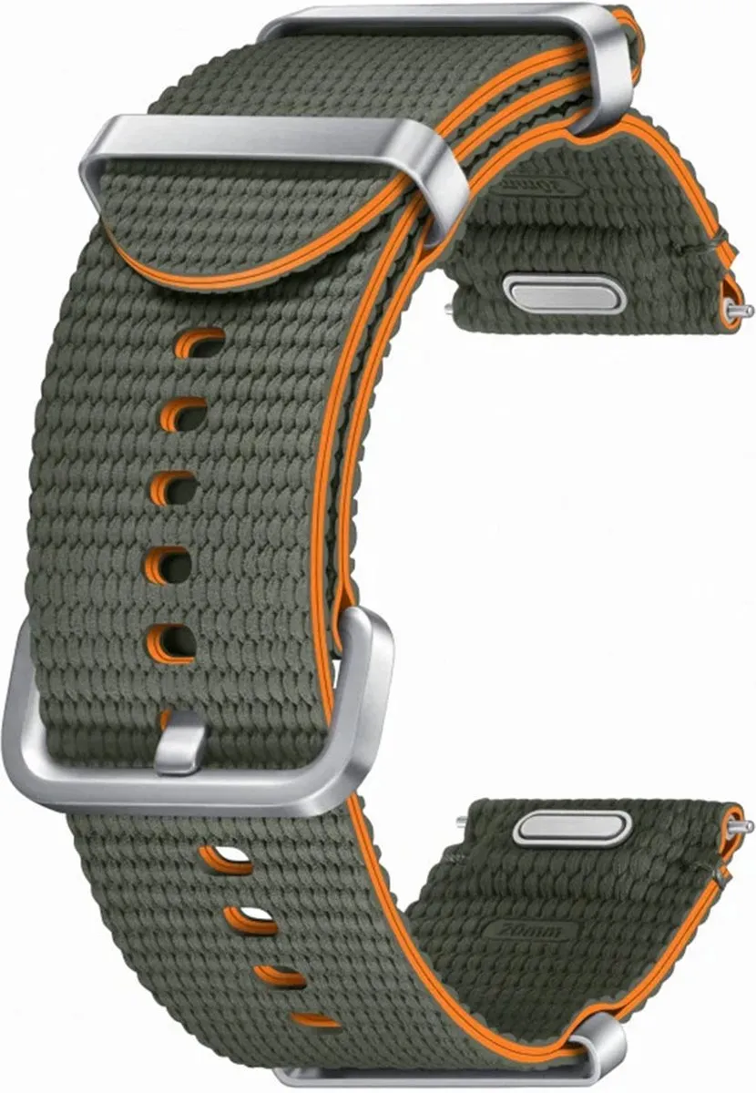 Samsung Galaxy Watch7 Athleisure Band - M/L - Kaki Groen