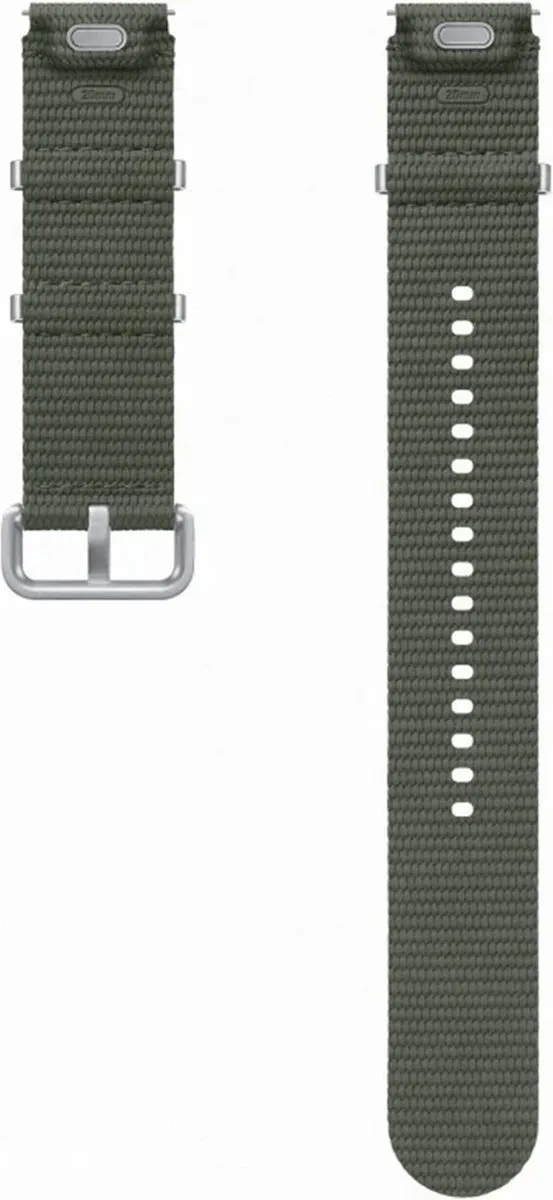 Samsung Galaxy Watch7 Athleisure Band - M/L - Kaki Groen