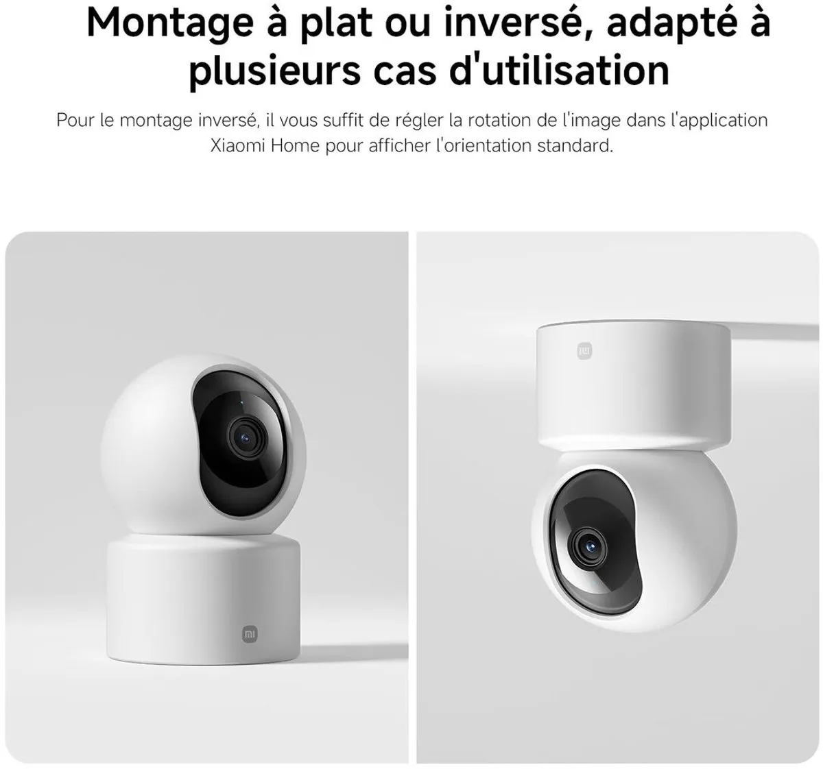 Xiaomi Smart Camera C201 Beveiligingscamera - Full HD 1080p - 360° Draaibaar
