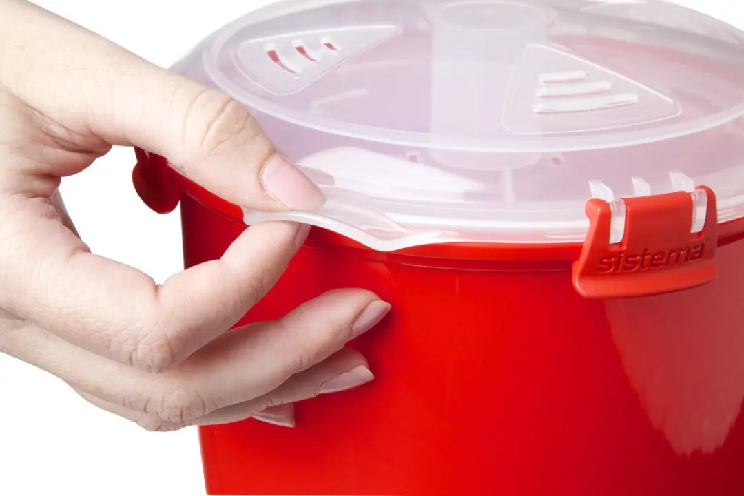 Sistema 1110 Magnetronrijstkoker - 2.6L - Rood - afbeelding 2 van 6