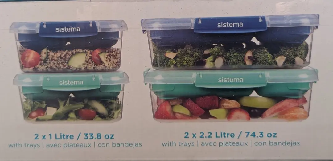 Sistema Stax To Go Lunchbox - 4 Stuks - afbeelding 4 van 5