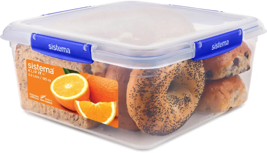 Sistema Klip It Plus Voorraaddoos 5.5L - Blauw - afbeelding 3 van 6