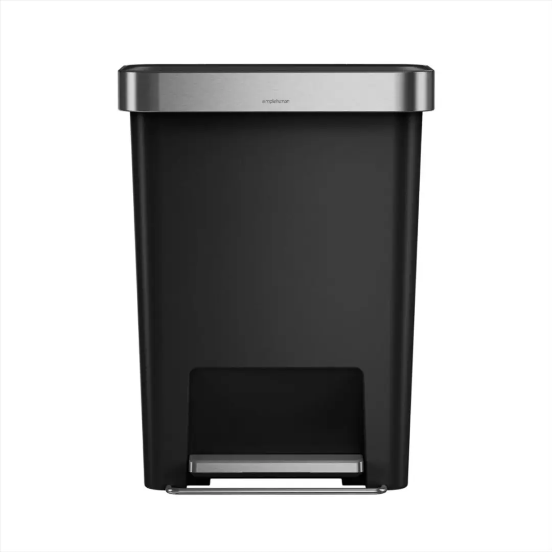 Simplehuman Rechthoekige Pedaalemmer van 45 Liter