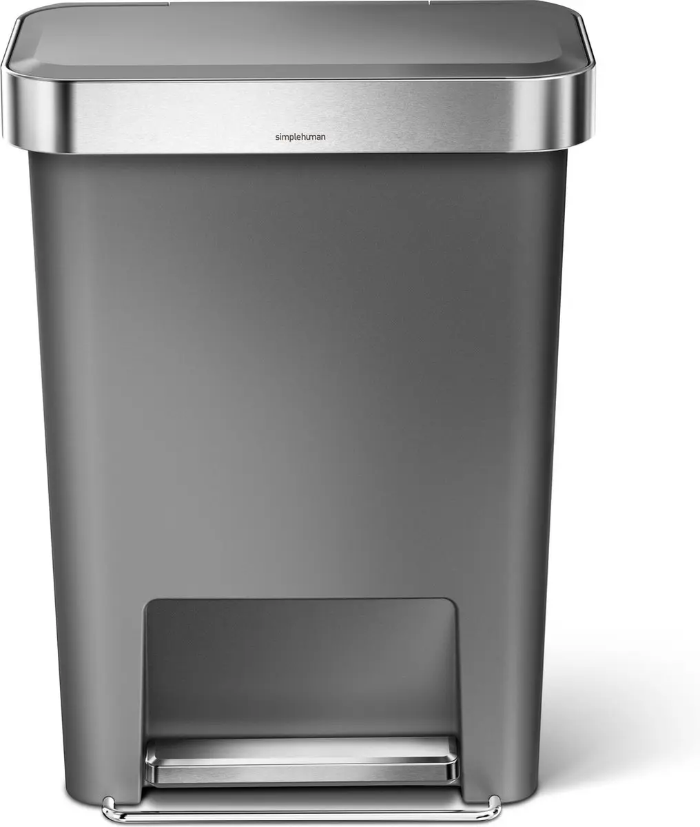 Simplehuman Rechthoekige Pedaalemmer van 45 Liter