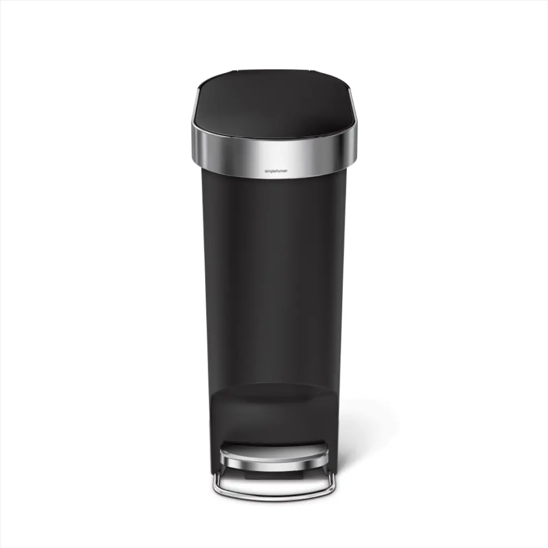 Simplehuman Slanke Plastic Pedaalemmer