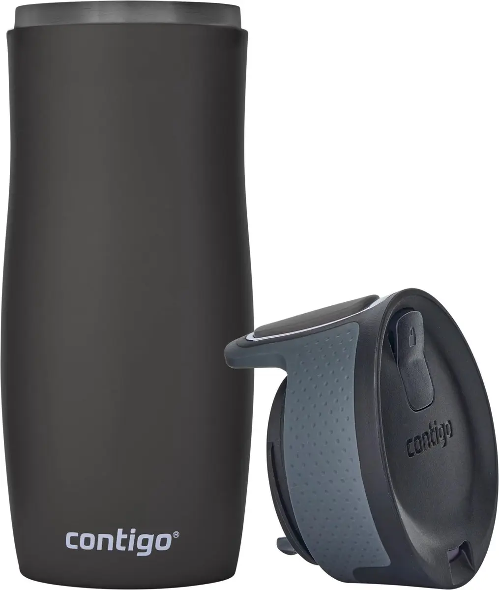 Contigo West Loop Autoseal Thermosbeker - 470ml - Gunmetal - afbeelding 4 van 6