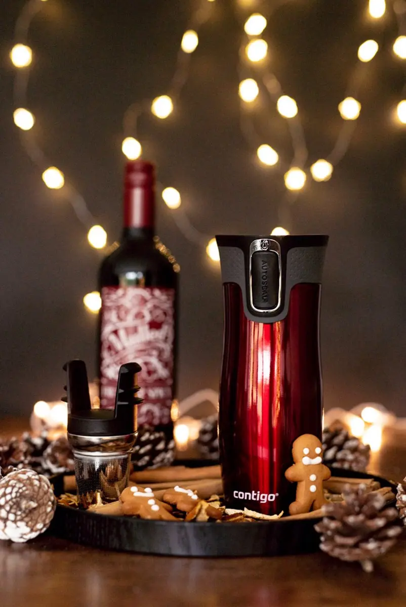 Contigo West Loop Autoseal Thermosbeker 470ml - Rood - afbeelding 2 van 6