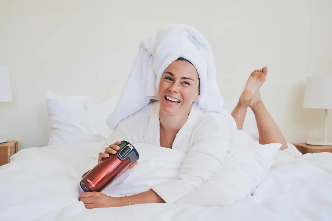 Contigo West Loop Autoseal Thermosbeker 470ml - Rood - afbeelding 6 van 6